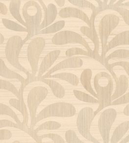 Woodblock Beetle Fern Wallpaper by Moooi Birch Woodblock Beetle Fern Wallpaper by Moooi Birch