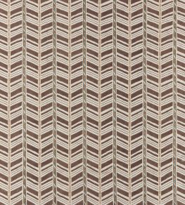 Woodbridge Stripe Fabric by Nina Campbell Chocolate Woodbridge Stripe Fabric by Nina Campbell Chocolate