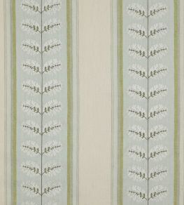 Woodcote Stripe Fabric by Colefax and Fowler Aqua/Green Woodcote Stripe Fabric by Colefax and Fowler Aqua/Green