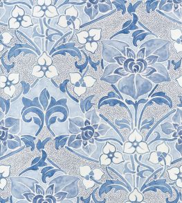 Woodford Wallpaper by Thibaut Blue Woodford Wallpaper by Thibaut Blue