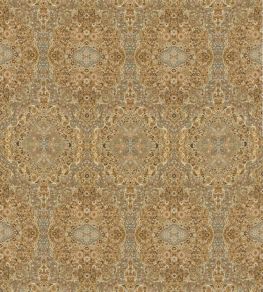 Woodland Paisley Fabric by Mulberry Home Ochre