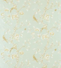 Woodville Silk Fabric by Zoffany Ice Floes