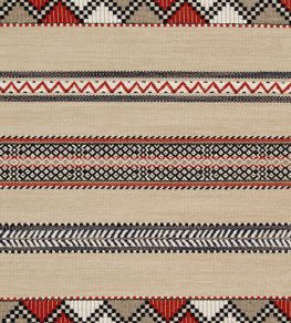 Woven Ribbon Fabric by Christopher Farr Cloth Natural