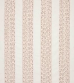 Wren Stripe Fabric by Colefax And Fowler Old Pink