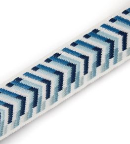 Xela Border Trimming by Christopher Farr Cloth Azzurro Xela Border Trimming by Christopher Farr Cloth Azzurro