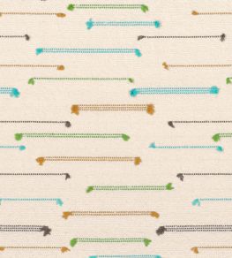 Yei Fabric by Casamance Turquoise Vert Yei Fabric by Casamance Turquoise Vert