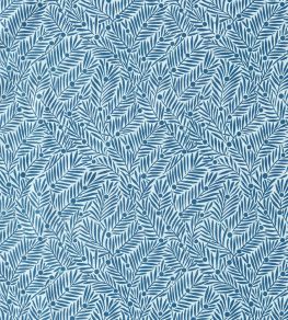 Yew & Aril Fabric by Morris & Co Indigo Yew & Aril Fabric by Morris & Co Indigo