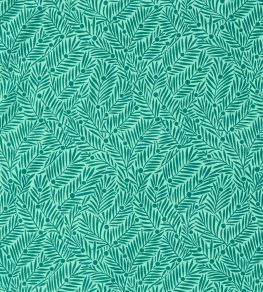 Yew & Aril Fabric by Morris & Co Teal Yew & Aril Fabric by Morris & Co Teal