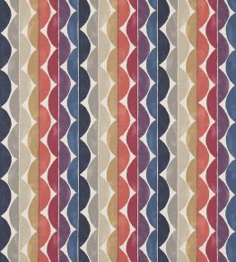 Yoki Fabric by Scion Fig / Amber / Indigo Yoki Fabric by Scion Fig / Amber / Indigo
