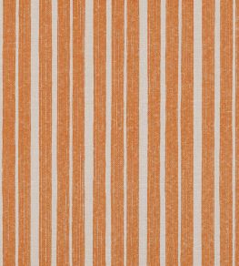 York Stripe Outdoor Fabric by Fermoie Orange York Stripe Outdoor Fabric by Fermoie Orange