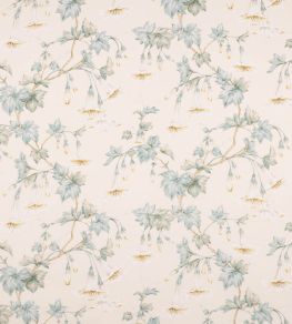 Yvette Fabric by Colefax and Fowler Ivory/Aqua Yvette Fabric by Colefax and Fowler Ivory/Aqua