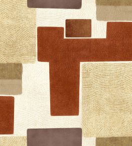 Zacatecas Wallpaper by Coordonne Terracota Zacatecas Wallpaper by Coordonne Terracota