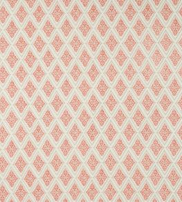 Zadie Fabric by Jane Churchill Red Zadie Fabric by Jane Churchill Red