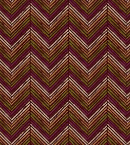 Zahara Fabric by Arley House Claret