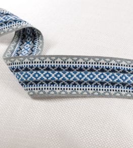 Zahara Braid Trimming by Romo Indigo Zahara Braid Trimming by Romo Indigo
