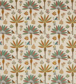 Zanzibar Fabric by Jane Churchill Multi Zanzibar Fabric by Jane Churchill Multi
