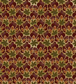 Zareen Fabric by Arley House Cranberry Zareen Fabric by Arley House Cranberry