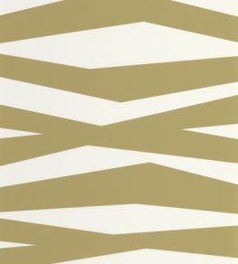 Zebra Game Wallpaper by Casadeco Olive
