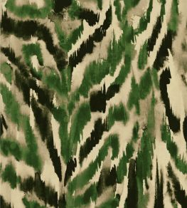 Zebrato Wallpaper by MINDTHEGAP Verde Zebrato Wallpaper by MINDTHEGAP Verde