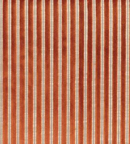 Zebu Fabric by Casamance Orange Brule