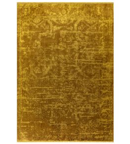 Zehraya Abstract Rug by Asiatic Gold Zehraya Abstract Rug by Asiatic Gold
