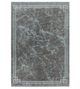 Zehraya Border Rug by Asiatic Silver Zehraya Border Rug by Asiatic Silver