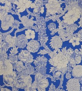 Zennor Arbour in Ladbroke Linen Fabric by Liberty Lapis Zennor Arbour in Ladbroke Linen Fabric by Liberty Lapis
