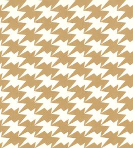 Zig Zag Birds Wallpaper by Kirkby Design Gold