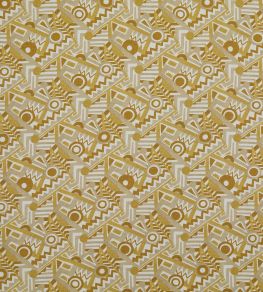 Zig Zag Linen Fabric by Liberty Sahara Zig Zag Linen Fabric by Liberty Sahara