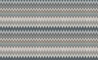 Zig Zag Multicolore Wallpaper by Missoni Blue