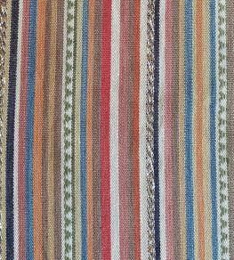 Zigga Stripe Fabric by Ian Sanderson Spice Mix Zigga Stripe Fabric by Ian Sanderson Spice Mix