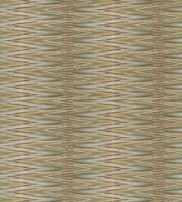 Ziggery Grasscloth Wallpaper by Madeaux 03 Taupe & Teal