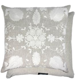 Zinnia Cushion 60 x 60cm by William Yeoward Natural Zinnia Cushion 60 x 60cm by William Yeoward Natural