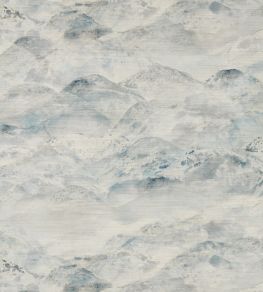 Sansui Wallpaper by Zoffany Indigo Wash Sansui Wallpaper by Zoffany Indigo Wash