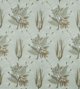 Desert Flower II Fabric by Zoffany Stone