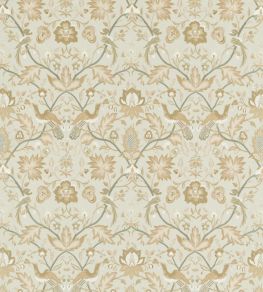 Oiseaux De Paradis Fabric by Zoffany Mineral