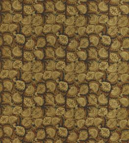 Suzani Archive Embroidery Fabric by Zoffany Antique Gold/Ink