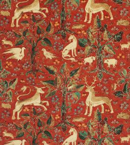 Arden Velvet Fabric by Zoffany Venetian Red Arden Velvet Fabric by Zoffany Venetian Red