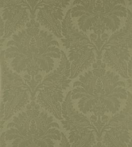Malmaison Damask Wallpaper by Zoffany Old Gold