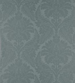 Malmaison Damask Wallpaper by Zoffany Teal