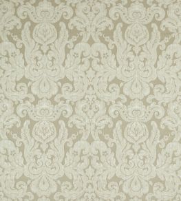 Brocatello Fabric by Zoffany Stone Brocatello Fabric by Zoffany Stone