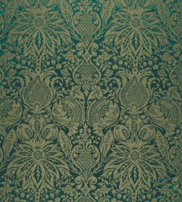 Mitford Weave Fabric by Zoffany Malachite Mitford Weave Fabric by Zoffany Malachite