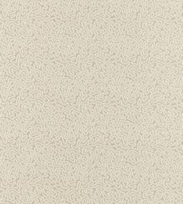 Maze Coral Fabric by Zoffany Stone