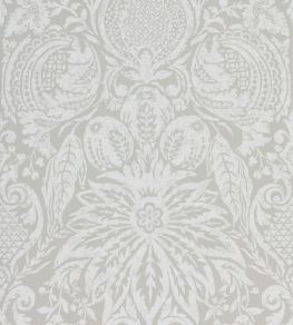 Mitford Damask Wallpaper by Zoffany Platinum Grey Mitford Damask Wallpaper by Zoffany Platinum Grey