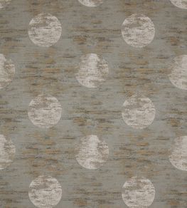 Moon Silk Fabric by Zoffany Silver
