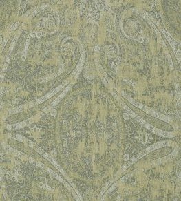 Elswick Paisley Fabric by Zoffany Moss Elswick Paisley Fabric by Zoffany Moss