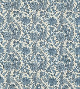 Cochin Fabric by Zoffany Blue