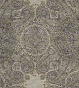 Elswick Paisley Wallpaper by Zoffany Blue Umber Elswick Paisley Wallpaper by Zoffany Blue Umber
