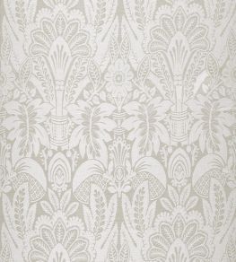 Fitzrovia Fabric by Zoffany Stone Fitzrovia Fabric by Zoffany Stone