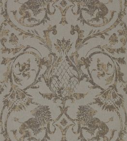 Landseer Wallpaper by Zoffany Antique Bronze